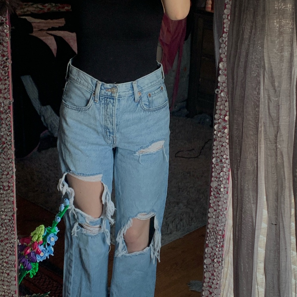 aeropostale high-rise 90s baggy
